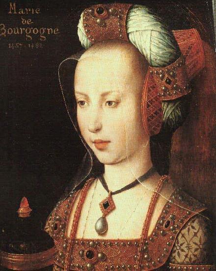 unknow artist Portrait of Mary of Burgundy France oil painting art